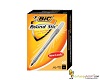  bic round stick tukenmez kalem mavi 